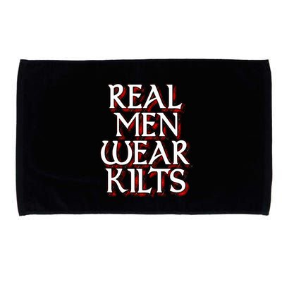 Scottish Red Tartan Plaid Real Wear Kilts Microfiber Hand Towel