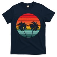 Summer Retro Tropical Sunset T-Shirt