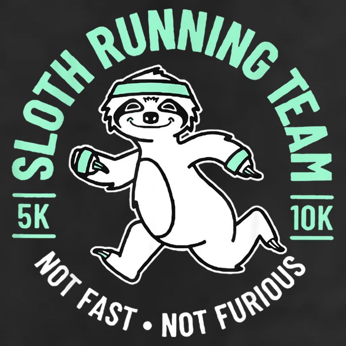 Sloth Running Team Not Fast Not Furious Cool Comfort Performance Bucket Hat