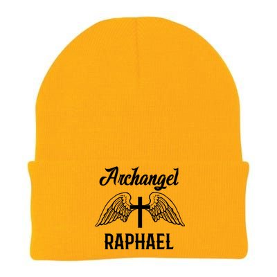 Saint Raphael The Archangel Traditional Catholic Prayer Knit Cap Winter Beanie