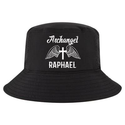 Saint Raphael The Archangel Traditional Catholic Prayer Cool Comfort Performance Bucket Hat