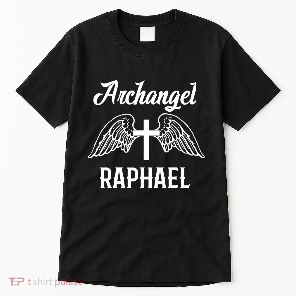 Saint Raphael The Archangel Traditional Catholic Prayer Tall T-Shirt