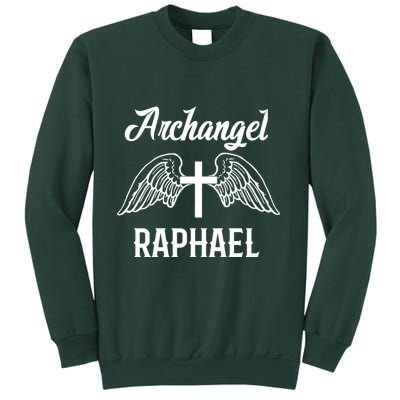 Saint Raphael The Archangel Traditional Catholic Prayer Sweatshirt