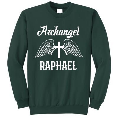 Saint Raphael The Archangel Traditional Catholic Prayer Sweatshirt