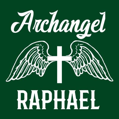 Saint Raphael The Archangel Traditional Catholic Prayer T-Shirt