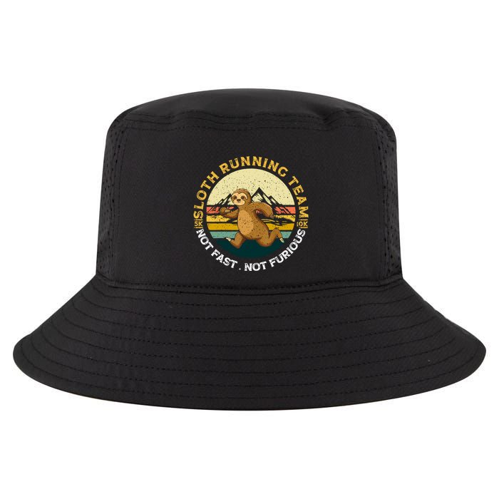Sloth Running Team Not Fast Not Furious Gift Cool Comfort Performance Bucket Hat