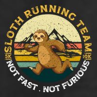 Sloth Running Team Not Fast Not Furious Gift Cool Comfort Performance Bucket Hat