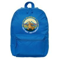 Sloth Running Team Not Fast Not Furious Gift 16 in Basic Backpack