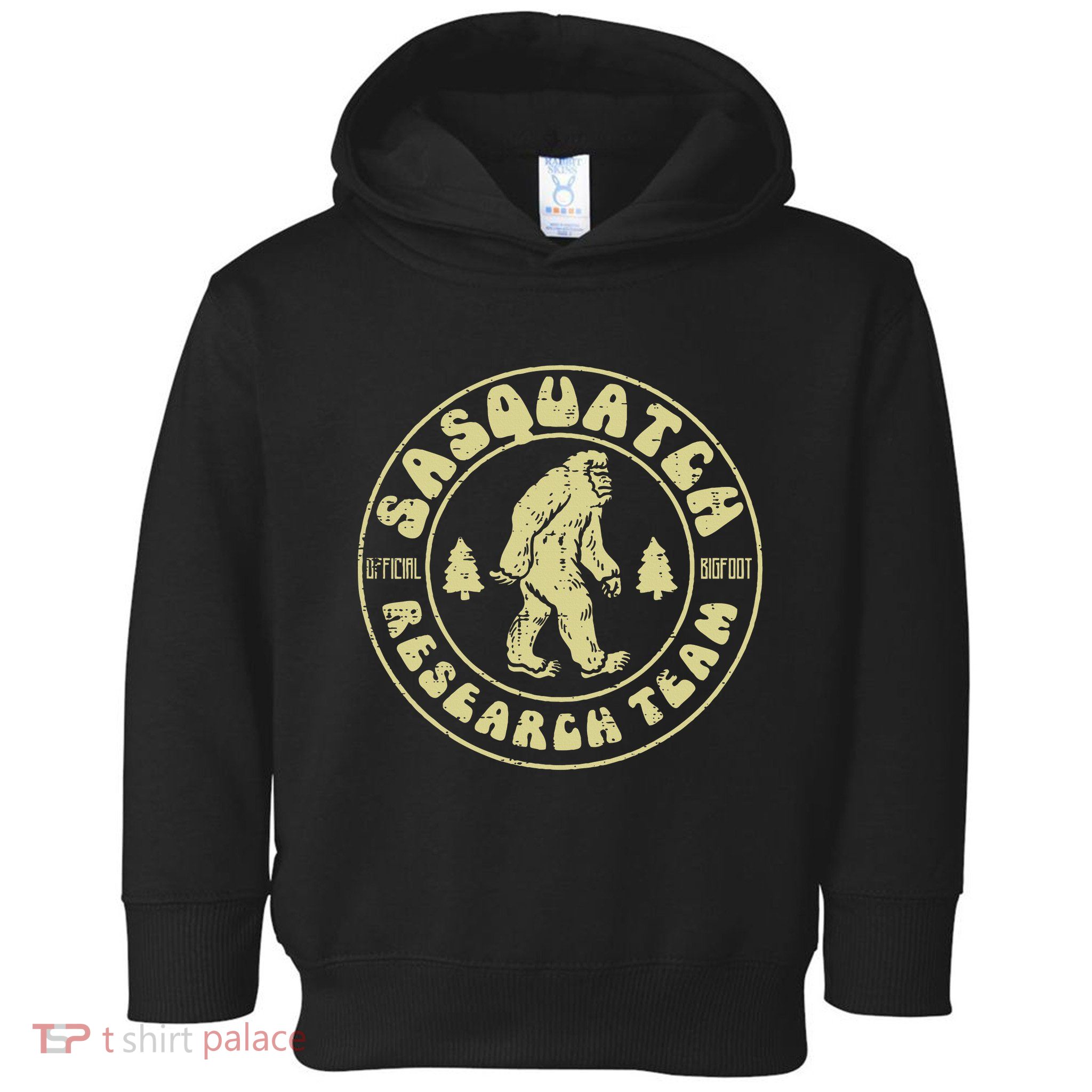 Sasquatch Research Team Funny Bigfoot Yeti Toddler Hoodie