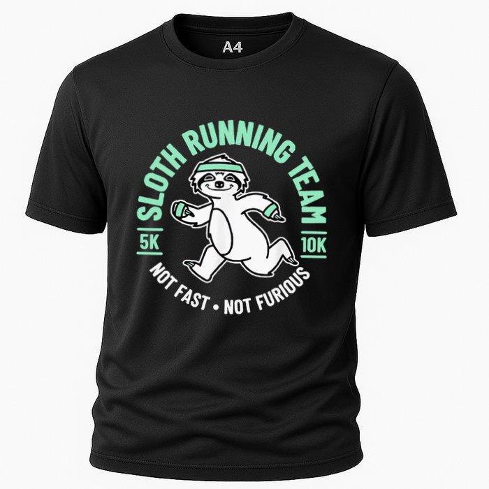 Sloth Running Team Not Fast Not Furious Performance Shirt