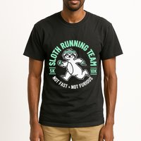 Sloth Running Team Not Fast Not Furious Tall T-Shirt