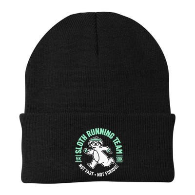 Sloth Running Team Not Fast Not Furious Beanie