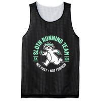 Sloth Running Team Not Fast Not Furious Mesh Reversible Basketball Jersey Tank