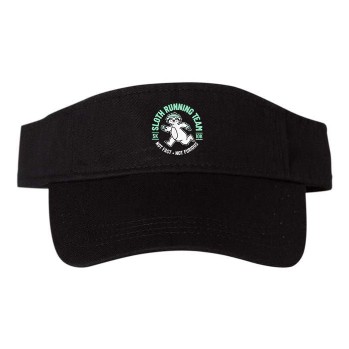 Sloth Running Team Not Fast Not Furious Visor