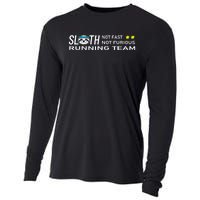 Sloth Running Team Not Fast Not Furious Cooling Performance Long Sleeve Crew