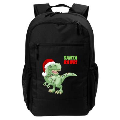 Santa Rawr! Tee Fa Ra Rawr Dinosaur Tgiftrex Christmas Gift Backpack