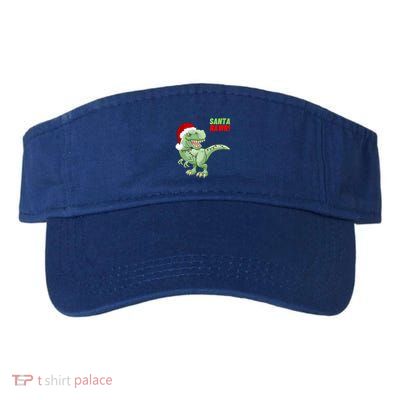 Santa Rawr! Tee Fa Ra Rawr Dinosaur Tgiftrex Christmas Gift Visor