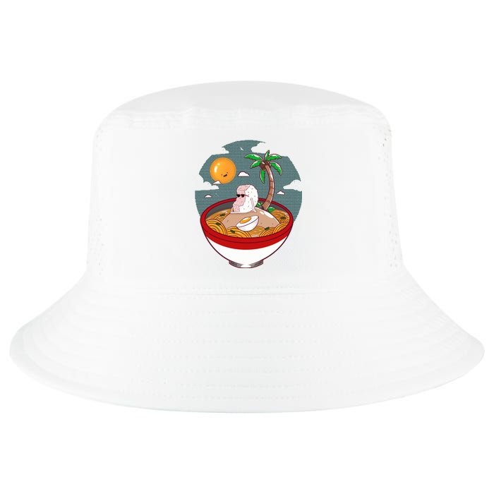 Summer Ramen Tropical Inspired Design For The Ultimate Beach Vibes Cool Comfort Performance Bucket Hat