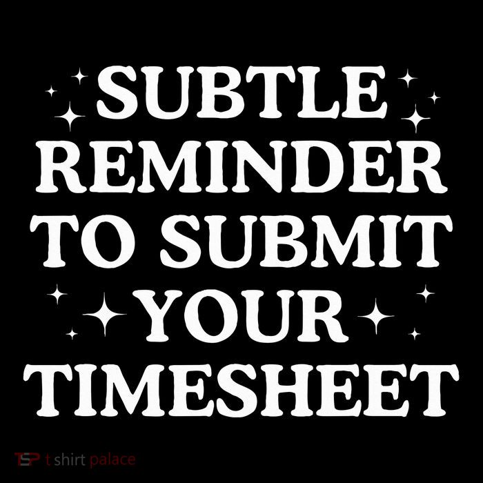 Subtle Reminder To Submit Your Timesheet Funny Hr Sustainable Knit Beanie