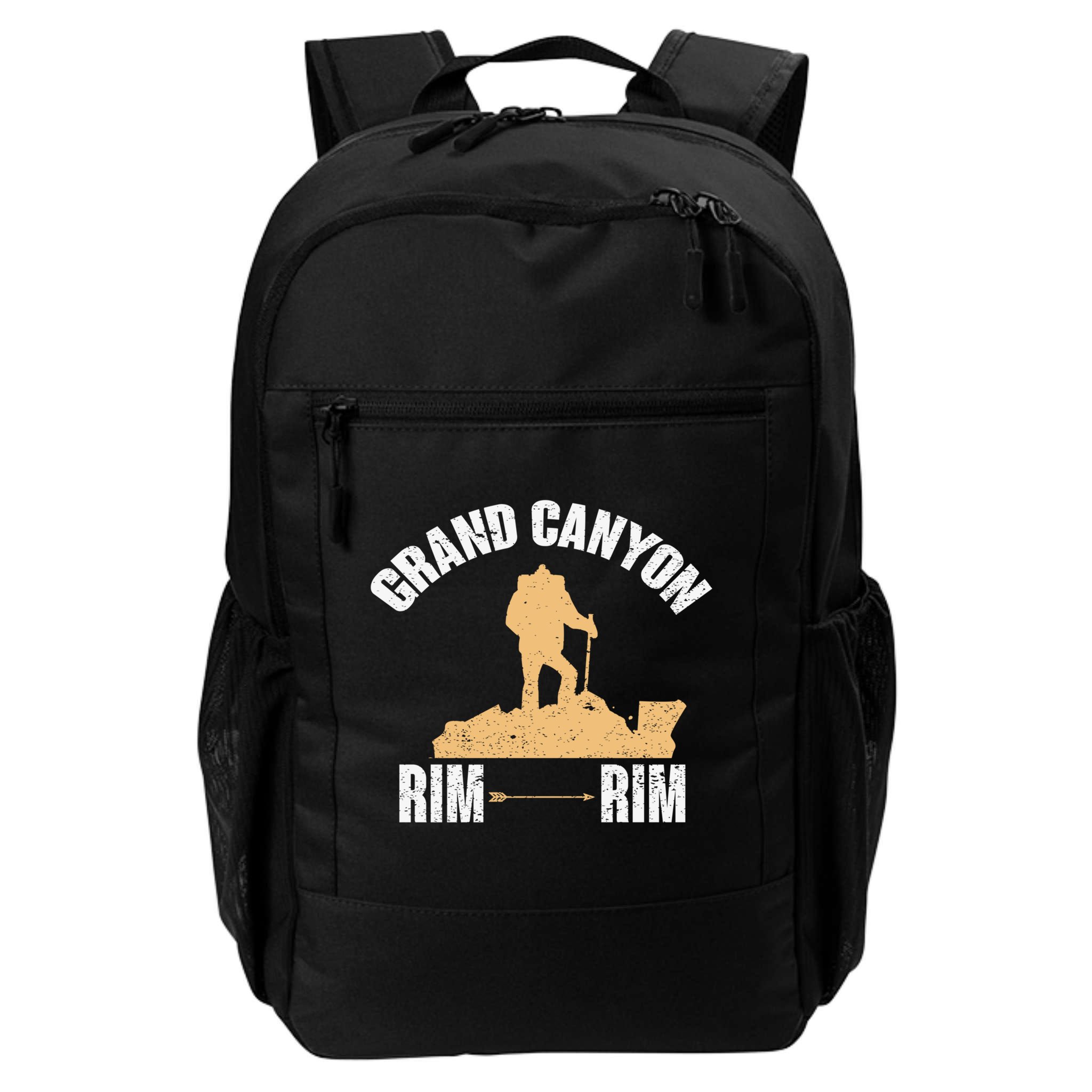 South Rim To North Rim Grand Canyon Hike In Arizona Souvenir Gift Backpack