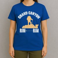 South Rim To North Rim Grand Canyon Hike In Arizona Souvenir Gift T-Shirt