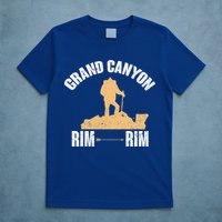 South Rim To North Rim Grand Canyon Hike In Arizona Souvenir Gift T-Shirt