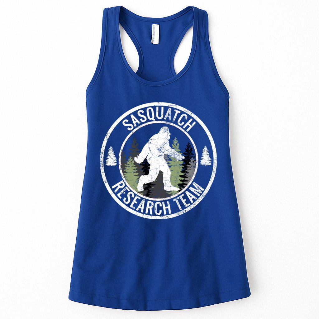 Sasquatch Research Team Bigfoot Meaningful Gift Funny Gift Meaningful Gift Womens Tank Top