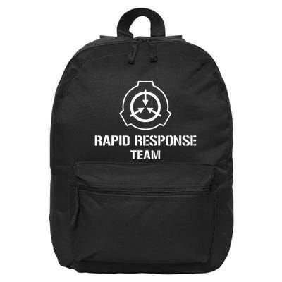 Scp Response Team Scp Foundation 16 in Basic Backpack