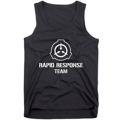 Scp Response Team Scp Foundation Tank Top