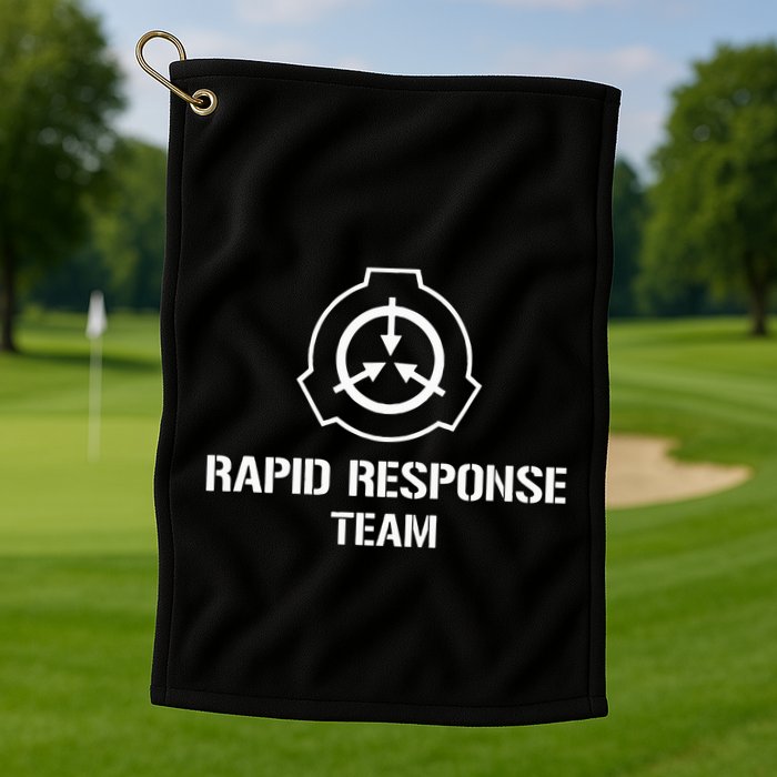 Scp Response Team Scp Foundation Golf Towel