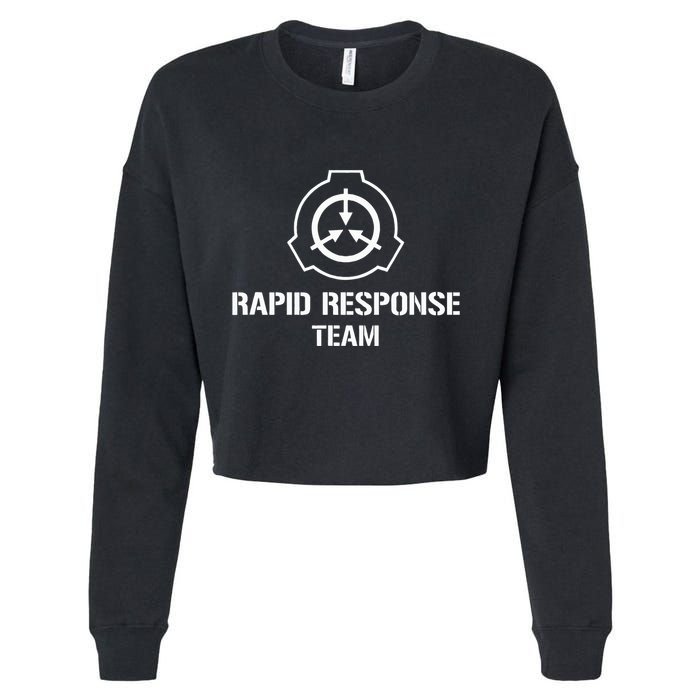 Scp Response Team Scp Foundation Cropped Pullover Crew