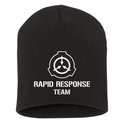 Scp Response Team Scp Foundation Short Acrylic Beanie