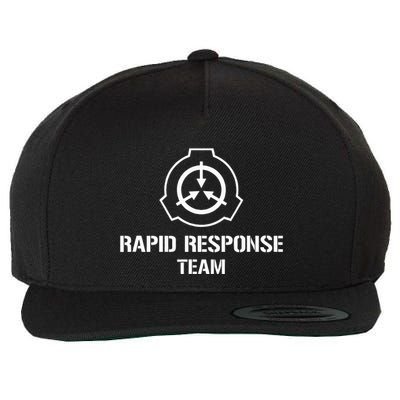 Scp Response Team Scp Foundation Wool Snapback Cap