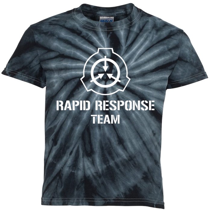 Scp Response Team Scp Foundation Kids Tie-Dye T-Shirt