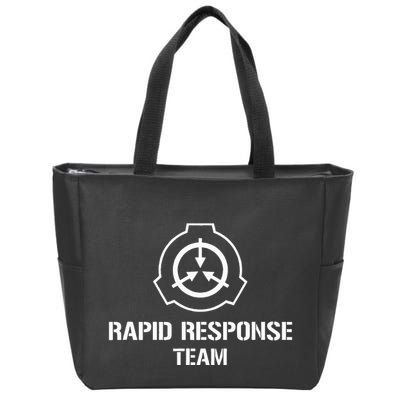 Scp Response Team Scp Foundation Zip Tote Bag