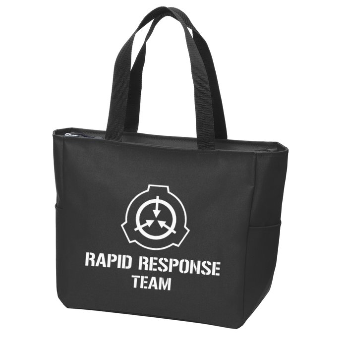 Scp Response Team Scp Foundation Zip Tote Bag