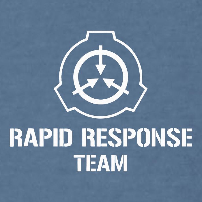 Scp Response Team Scp Foundation Garment-Dyed Sweatshirt