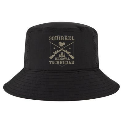 Squirrel Removal Technician Squirrel Hunting Squirrel Hunter Cool Comfort Performance Bucket Hat