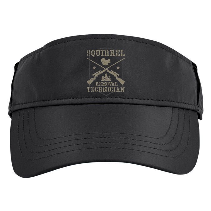 Squirrel Removal Technician Squirrel Hunting Squirrel Hunter Adult Drive Performance Visor