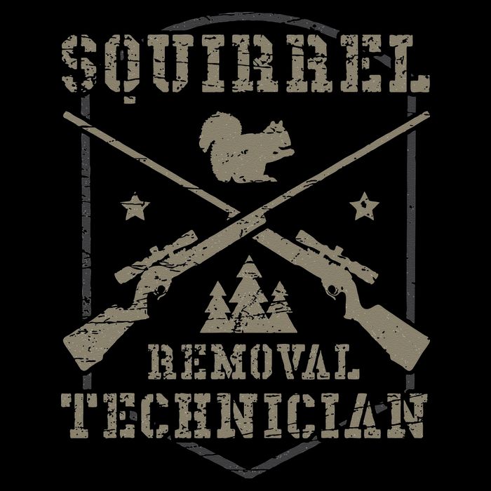 Squirrel Removal Technician Squirrel Hunting Squirrel Hunter Bucket Hat