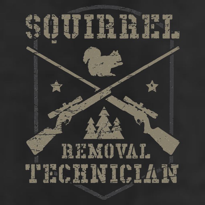 Squirrel Removal Technician Squirrel Hunting Squirrel Hunter 25L Jumbo Tote