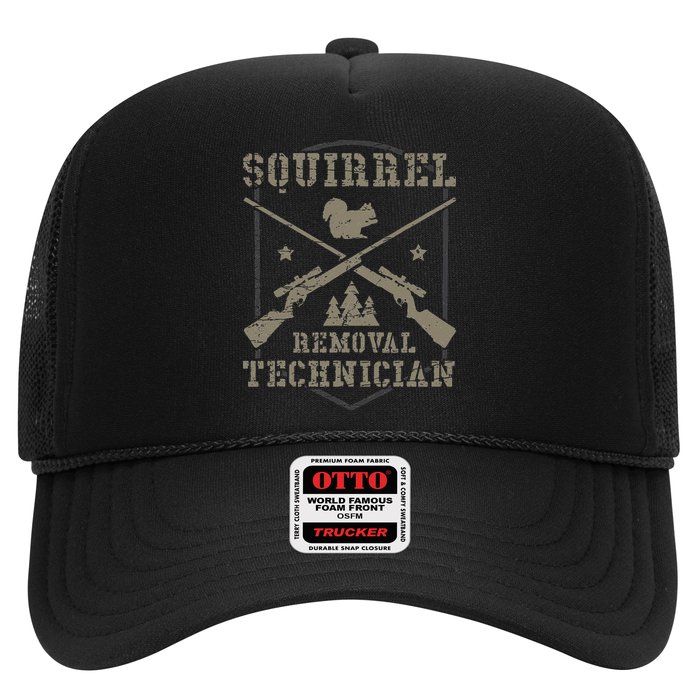 Squirrel Removal Technician Squirrel Hunting Squirrel Hunter Trucker Hat