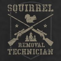 Squirrel Removal Technician Squirrel Hunting Squirrel Hunter Trucker Hat