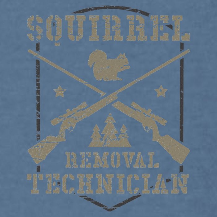 Squirrel Removal Technician Squirrel Hunting Squirrel Hunter Garment-Dyed Sweatshirt