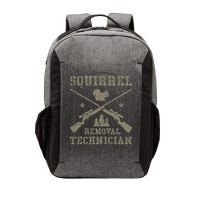 Squirrel Removal Technician Squirrel Hunting Squirrel Hunter Vector Backpack