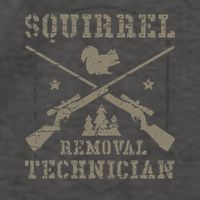 Squirrel Removal Technician Squirrel Hunting Squirrel Hunter Vector Backpack