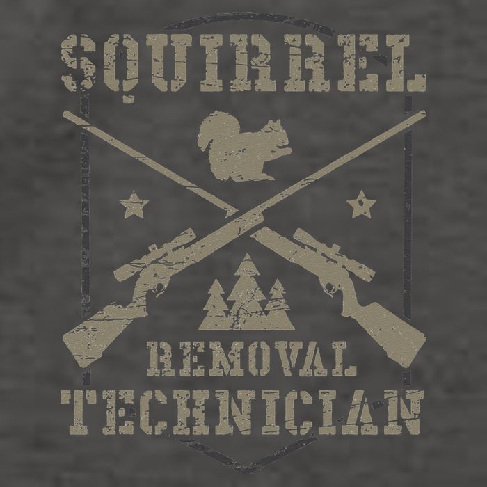 Squirrel Removal Technician Squirrel Hunting Squirrel Hunter Vector Backpack