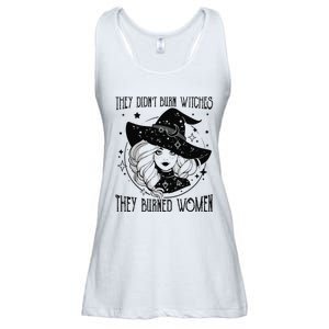 's Rights They Didn't Burn Witch They Burned  Ladies Essential Flowy Tank