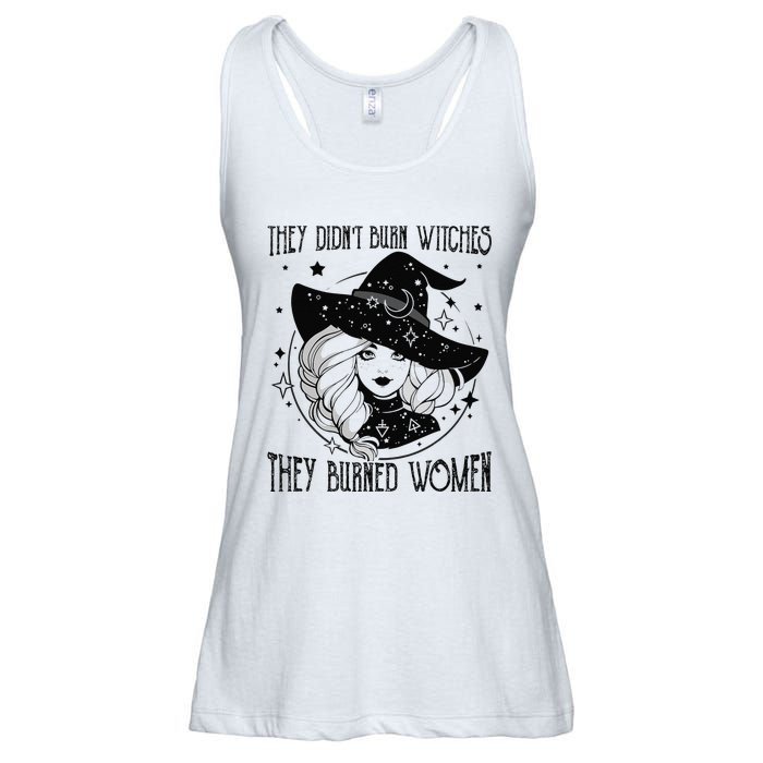 's Rights They Didn't Burn Witch They Burned  Ladies Essential Flowy Tank