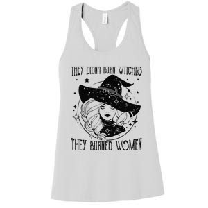 's Rights They Didn't Burn Witch They Burned  Women's Racerback Tank